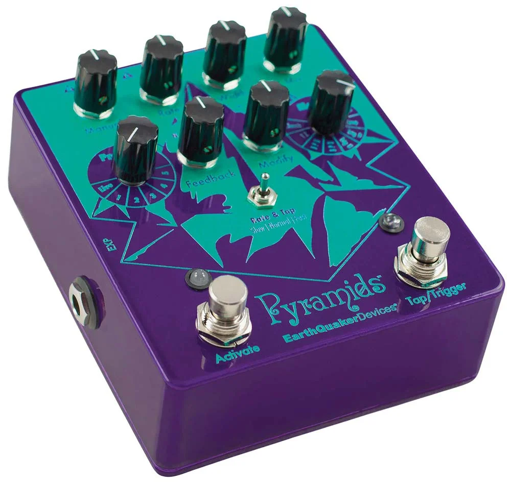 Pyramids Stereo Flanging Device — EarthQuaker Devices
